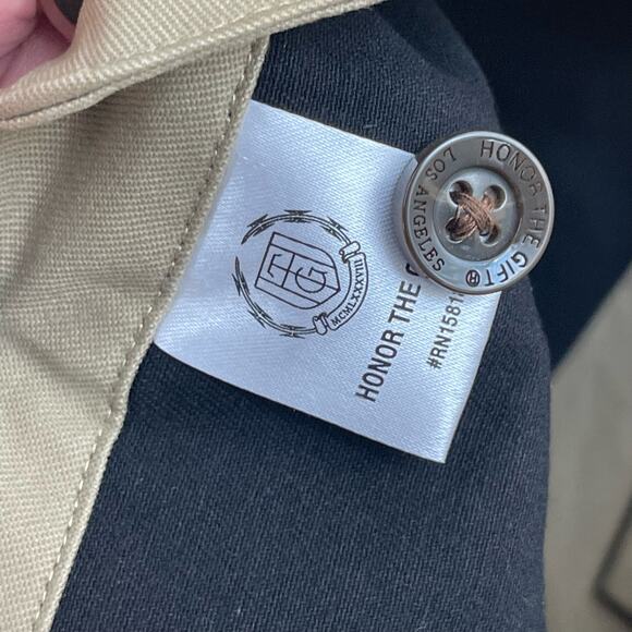 HONOR THE GIFT HTG® SHOP SHORT long khaki shorts Men’s Size 36 - Picture 9 of 9